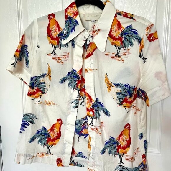 Anthropologie short sleeved buttoned shirt - Picture 1 of 2